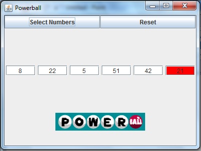 PowerBall Interface